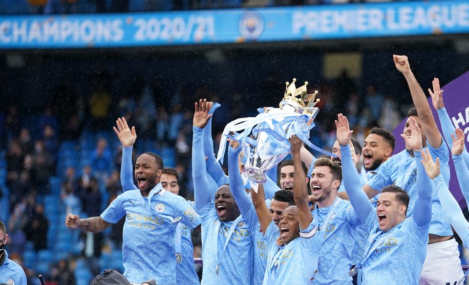 The signs point to Manchester City celebrating again (Dave Thompson/PA)