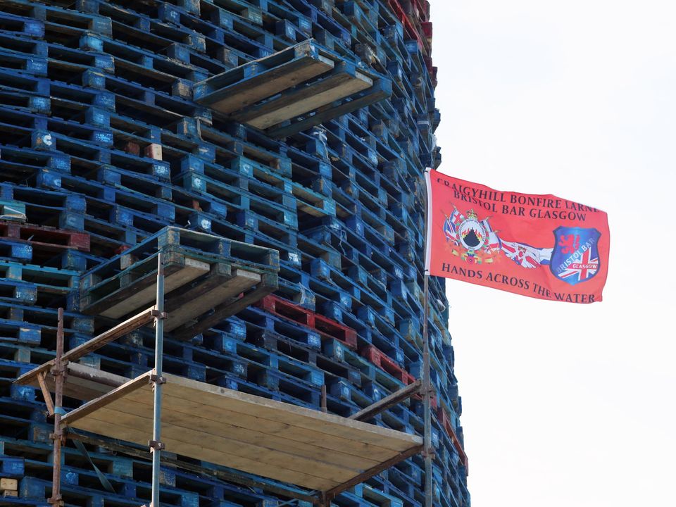 The Bristol Bar Glasgow loyalist bar pub sponsors Craigyhill