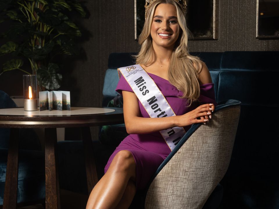 Current Miss Northern Ireland Daria Gapska pictured at the launch of the 2023 Miss Northern Ireland Competition.  Photo: Arthur Allison/Pacemaker Press