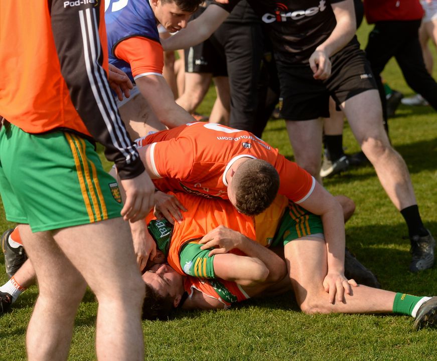 AFL D1 match between Donegal and Armagh