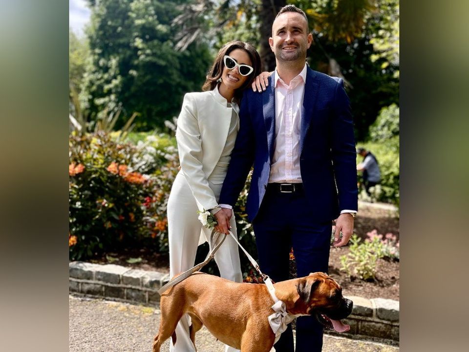 Dave and Rebecca get hitched