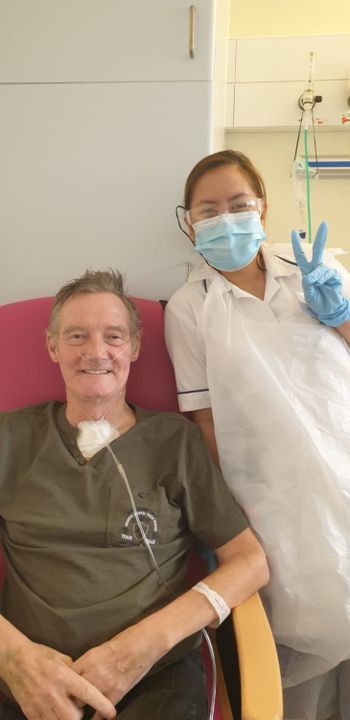 Pete Brennan credits medical staff for looking after him so well
