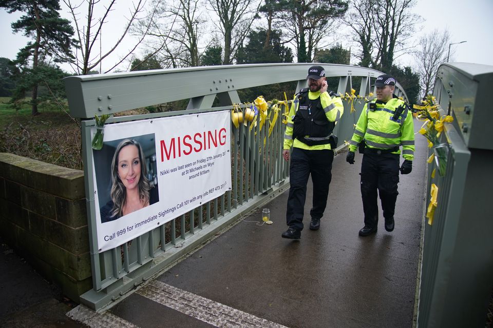 Nicola Bulley has been missing for three weeks (Peter Byrne/PA)