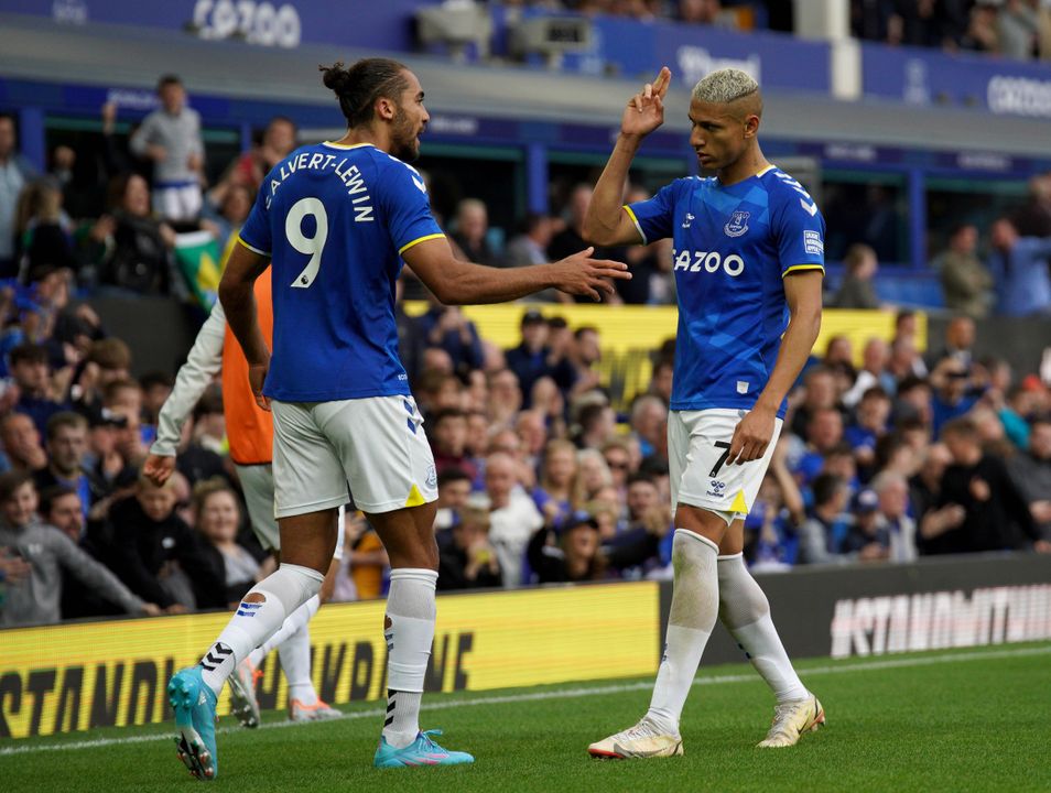 Dominic Calvert-Lewin opened the scoring (Peter Byrne/PA)