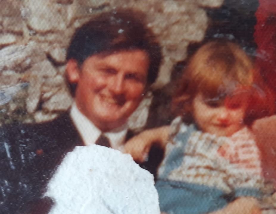 Patrick Honan with his daughter Noreen, whom he abused from the age of three