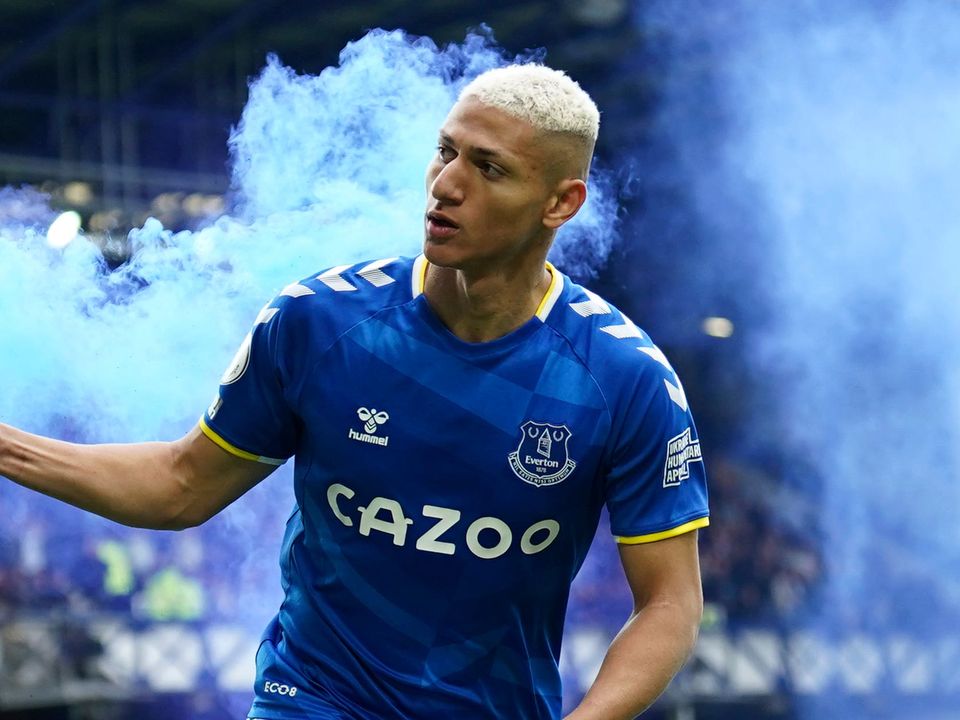 Richarlison won the match for Everton (Jon Super/AP)