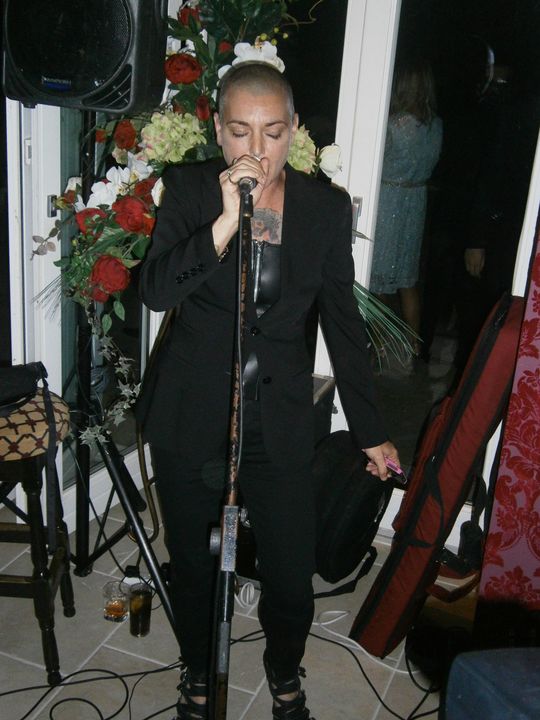 Sinéad O’Connor performed at Gerald’s ex Lisa’s 40th birthday party