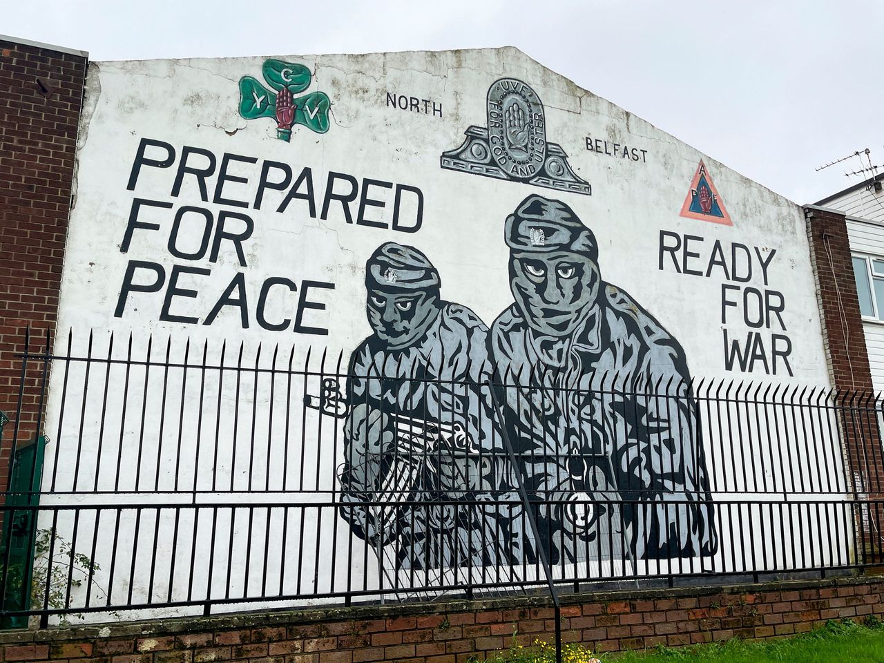 Outrage as sinister UVF flags fly over graves of innocent victims in Co ...