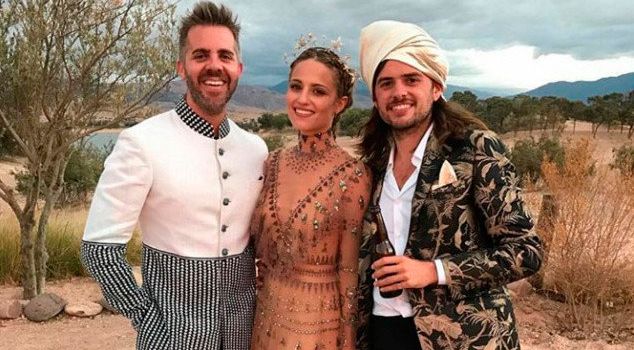 Dianna Agron weds Winston Mitchell in Morocco. Picture: Instagram