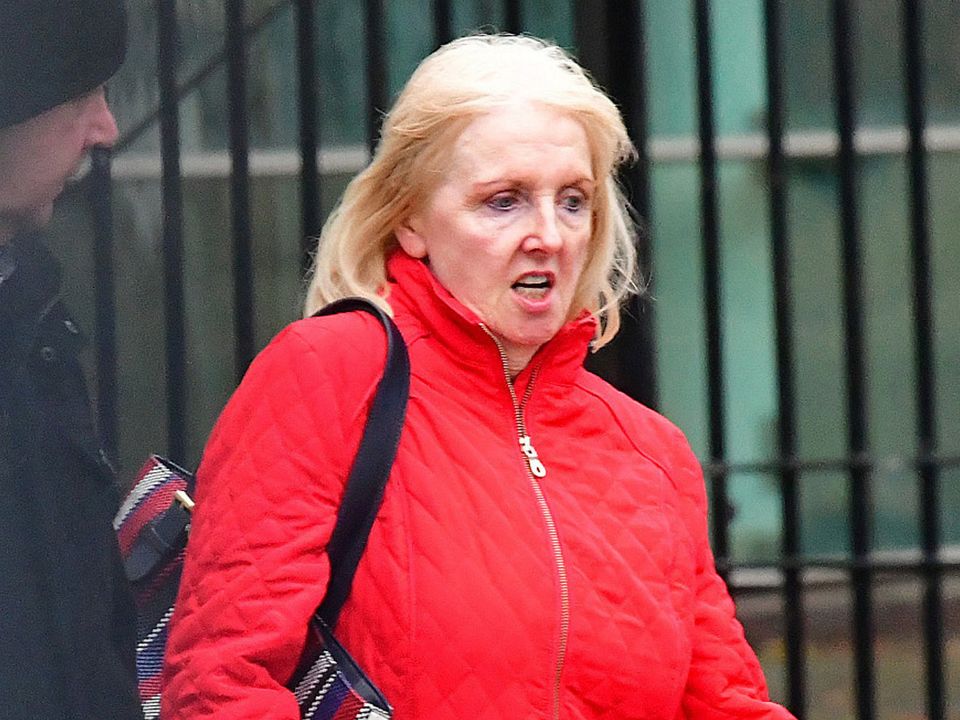 Nuala Perry outside court