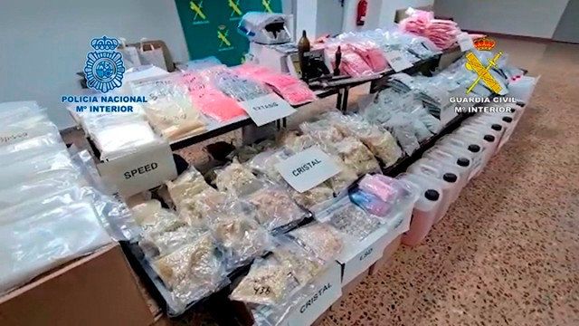 Spanish Police Seize 827,000 Ecstasy Tabs In Country's Biggest Ever ...