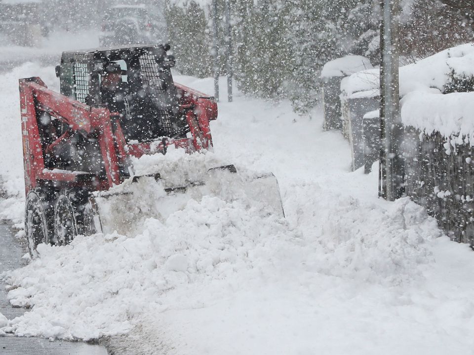 The Beast from the East blizzard that hit in late February 2018 was due to a similar weather event. Photo: Niall Carson