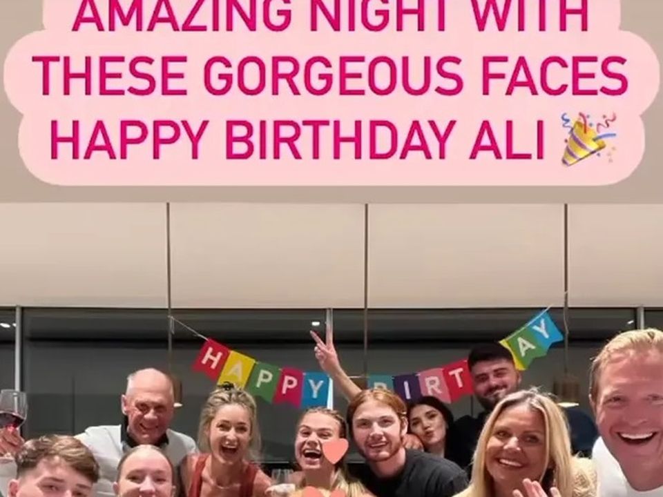 Ronan Keating y su esposa Storm organizaron una fiesta para su hija Ali