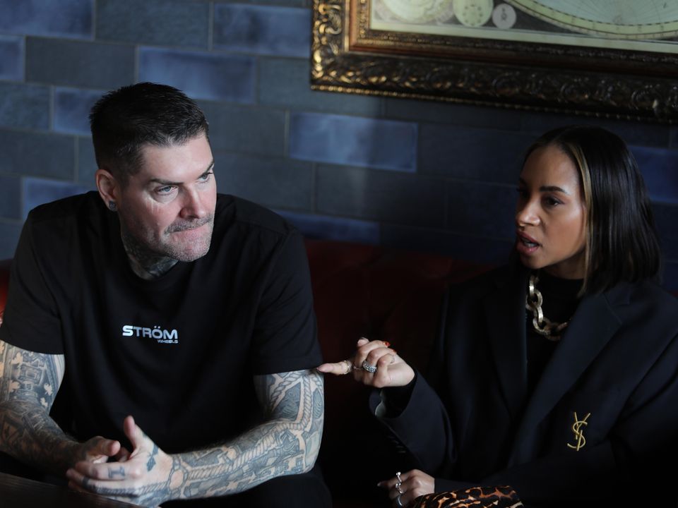 Boyzone star Shane Lynch wife Sheena, in Belfast this week  ahead of the opening of their new fragrance store – Amen - on Saturday (24th February) .. Shane spoke Frankly about his life and faith to reporter Roisin Gorman.