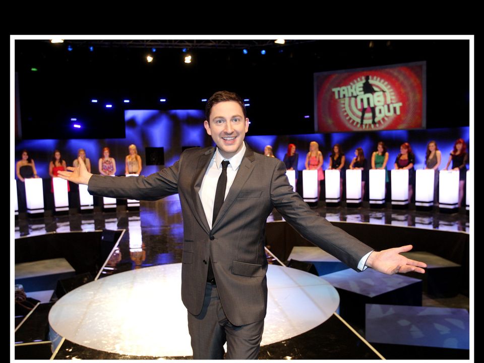Ray on the Take Me Out set