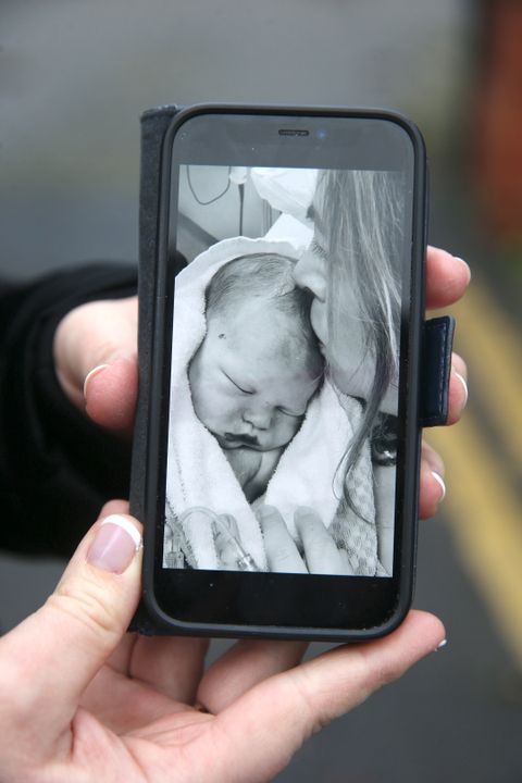 Baby Rob Cashin who died at the Rotunda Hospital on August 27, 2020, after a homebirth. Photo: Collins Courts