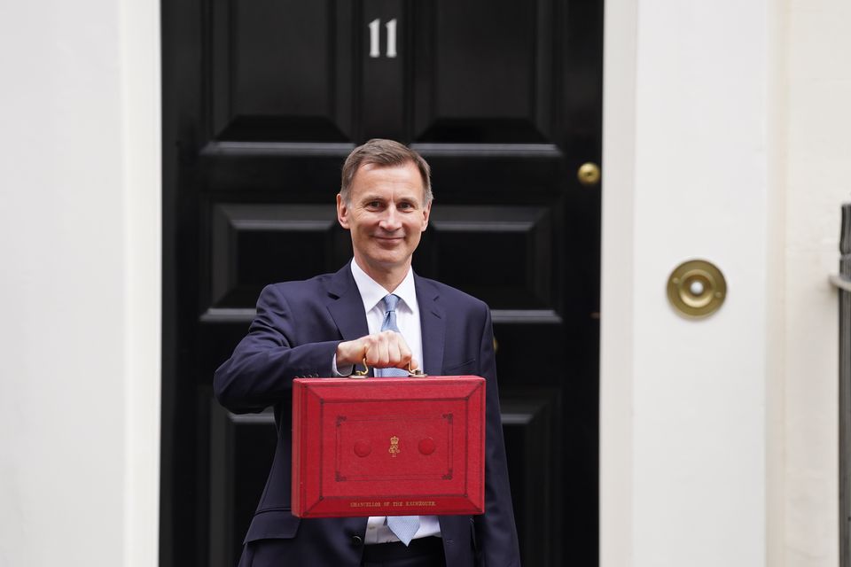 Chancellor of the Exchequer Jeremy Hunt’s Budget was good news for loyalist paramilitaries