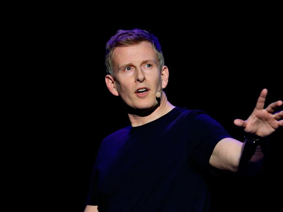 Patrick Kielty on stage