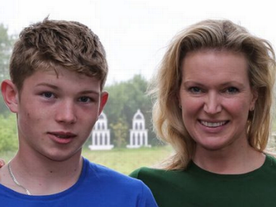 Josh and his mum Rachel