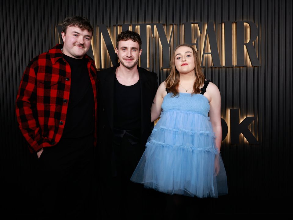 Donnacha Mescal, Paul Mescal, and Nell Mescal attend Vanity Fair And TikTok Celebrate Vanities: A Night For Young Hollywood In Los Angeles on March 08, 2023 in Los Angeles, California. (Photo by Emma McIntyre/Getty Images for Vanity Fair)