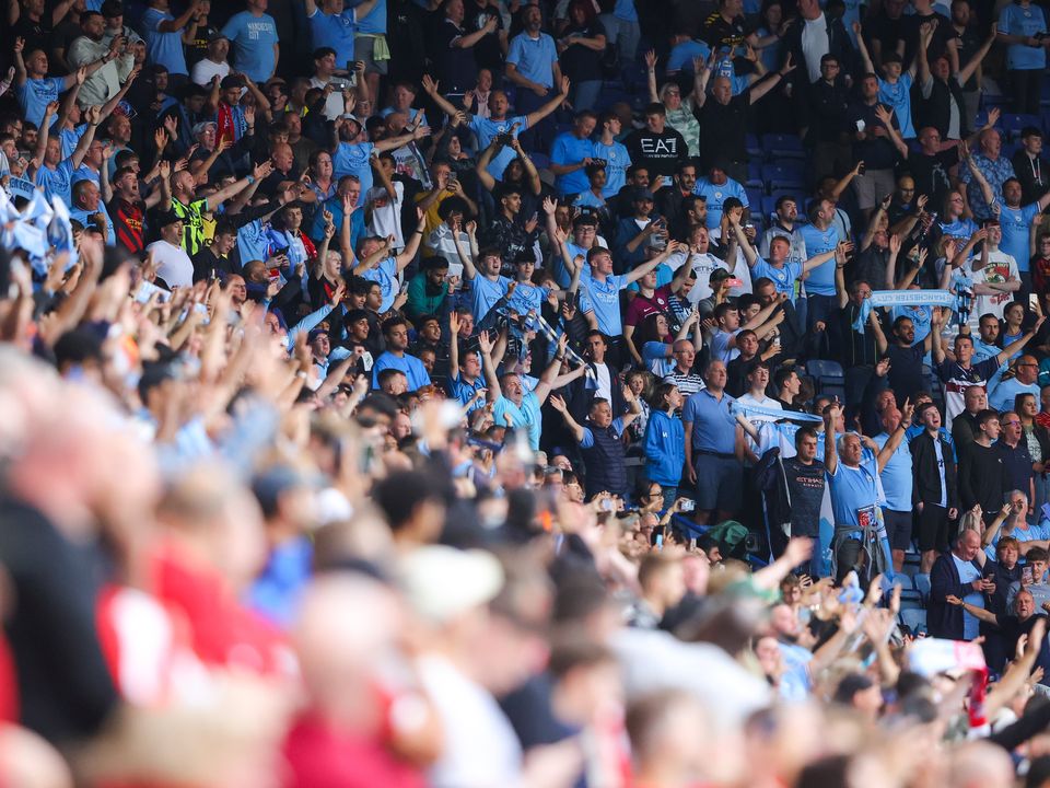 There has been bad blood between Liverpool and Manchester City fans in recent years. Photo by  James Gill / Getty