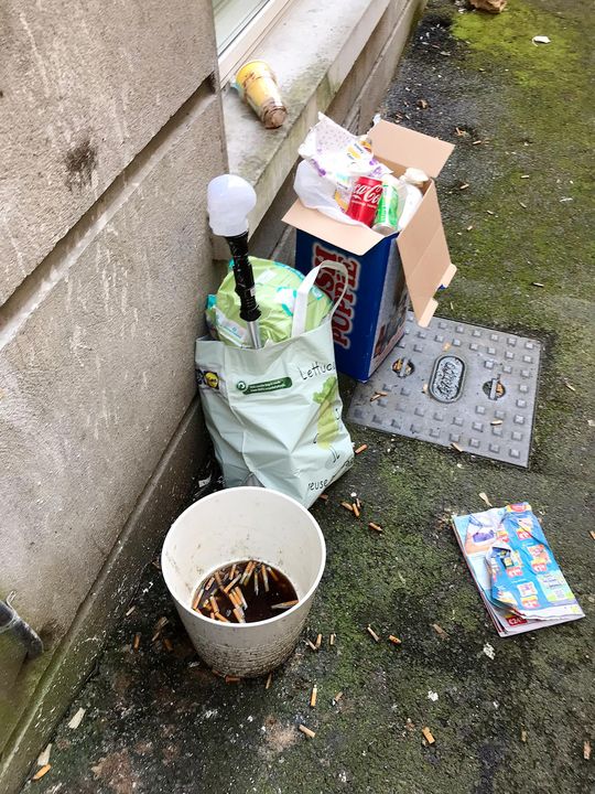 The Peter McVerry Trust has repeatedly warned tenants about not disposing of rubbish correctly