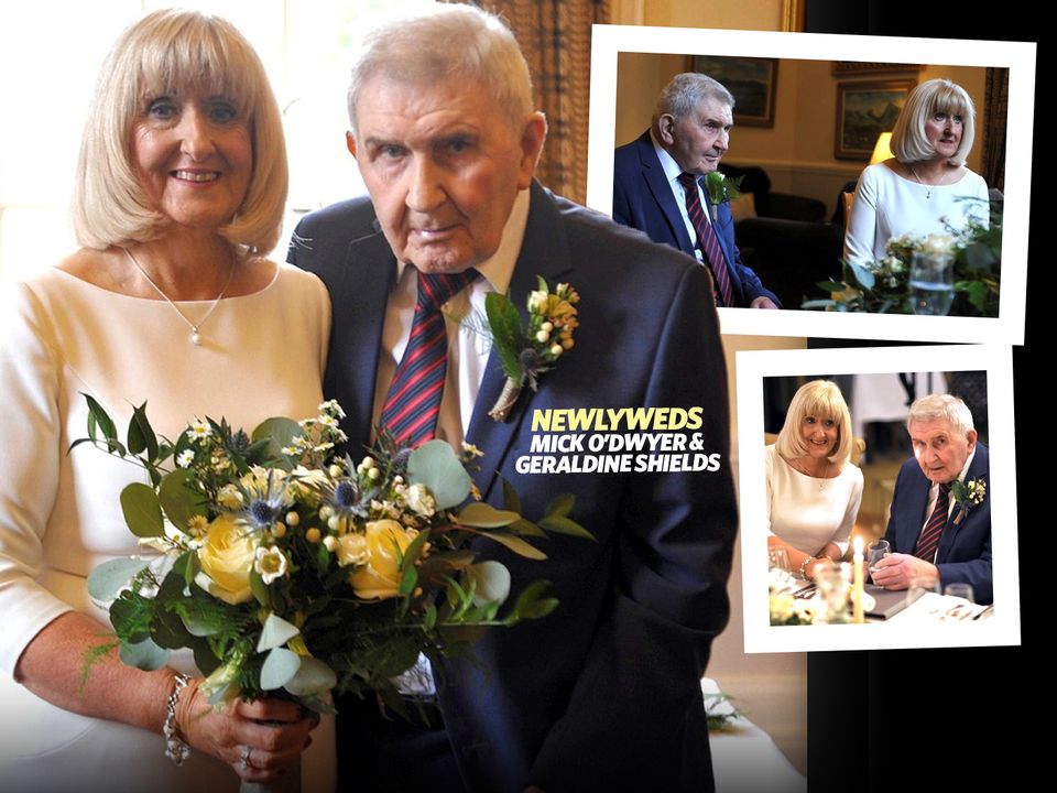 Mick O'Dwyer celebrates marriage to Geraldine McGirr