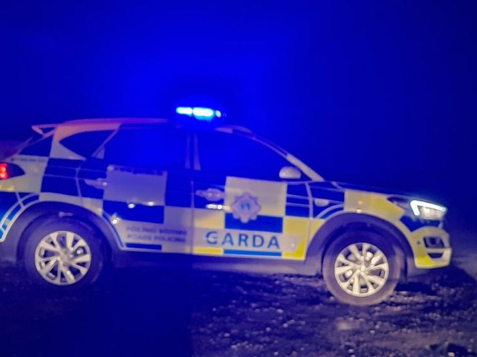 Garda patrol car