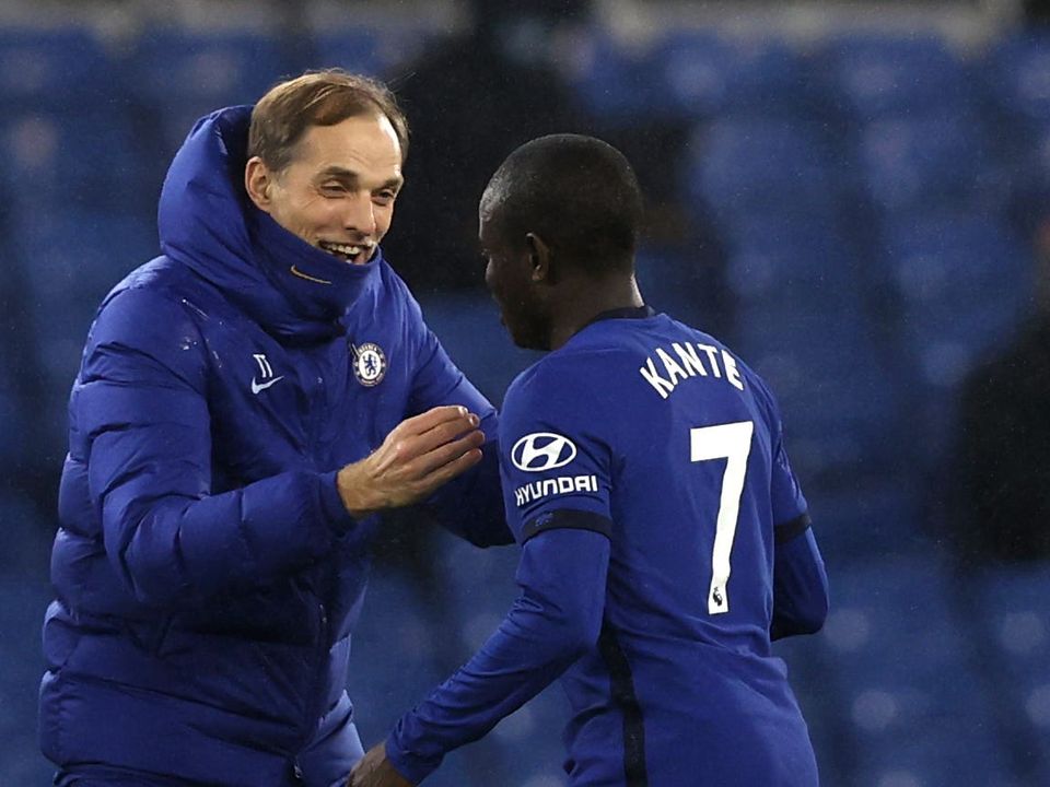 Chelsea manager Thomas Tuchel has highlighted the important of N’Golo Kante (PA)