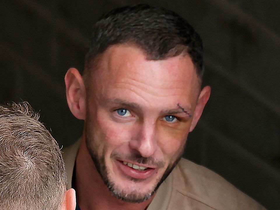 Graham Doherty, 33,  of St John’s Crescent, Clondalkin, pictured this morning at Blanchardstown District Court. Photo: Colin Keegan, Collins Dublin