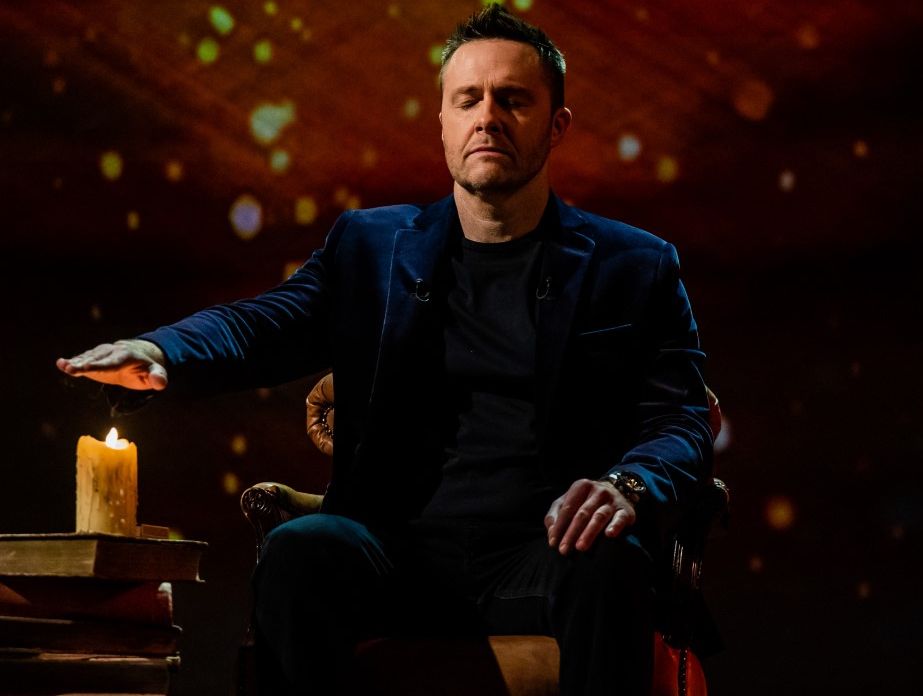 Keith Barry behind the scenes of the interactive RTÉ series