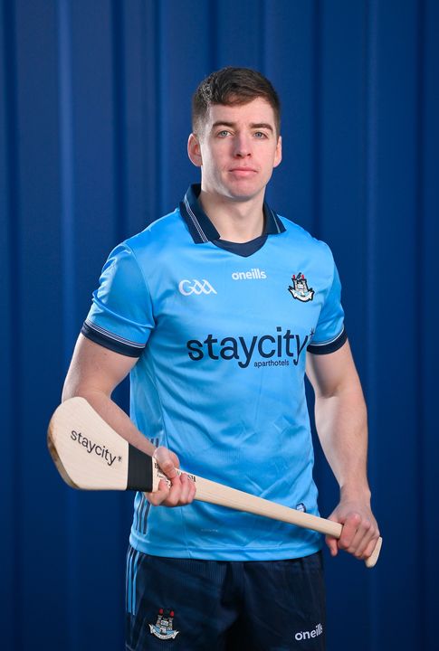 Hurler Donal Burke at the jersey launch. Pic: Sportsfile