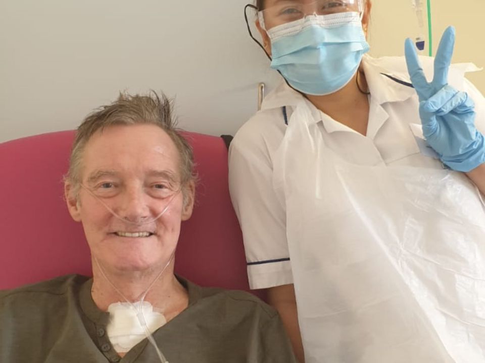 Pete Brennan credits medical staff for looking after him so well