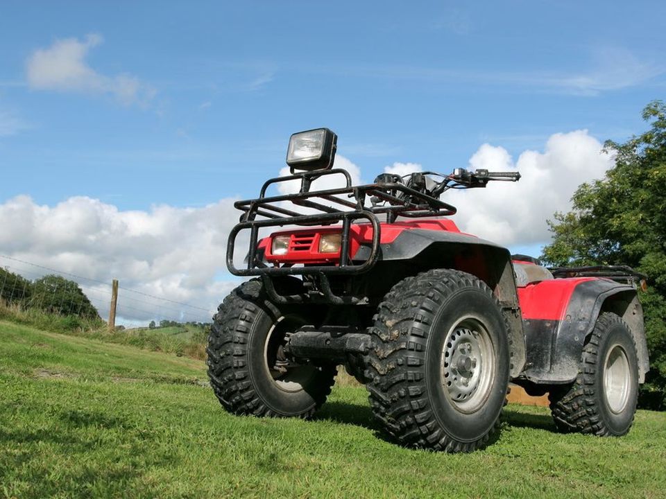 Dangerous: Between 2009 and 2018, HSA data shows that 11 Irish farmers were killed in ATV/quad bike accidents