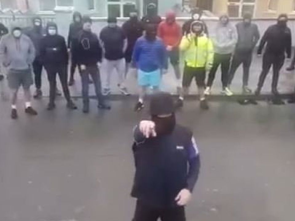Screenshot of one of the videos posted.