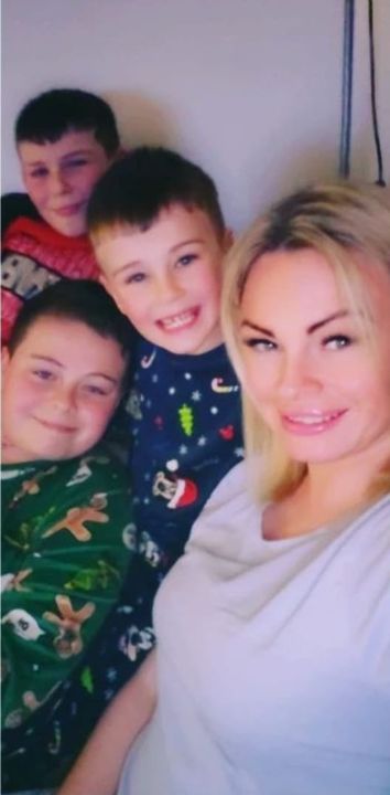 Laura and her sons