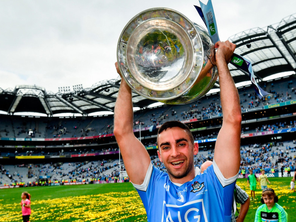James McCarthy is the only outfield player to have started all 10 of Dublin’s All-Ireland finals