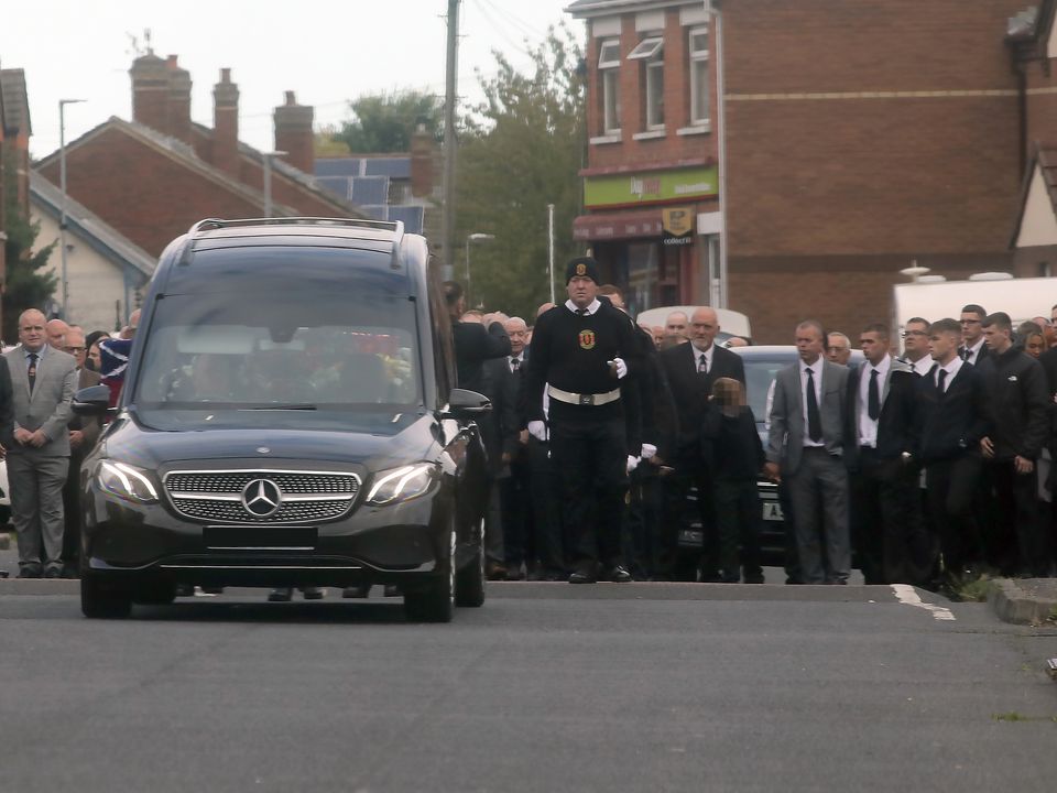 Joe Coogle funeral in Belfast