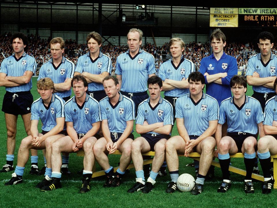 A young Charlie Redmond (front row, first left) entered the Dublin dressing room which included one of his heroes Brian Mullins (back row, fourth left) as an 19-year-old. Picture: Ray McManus/Sportfile