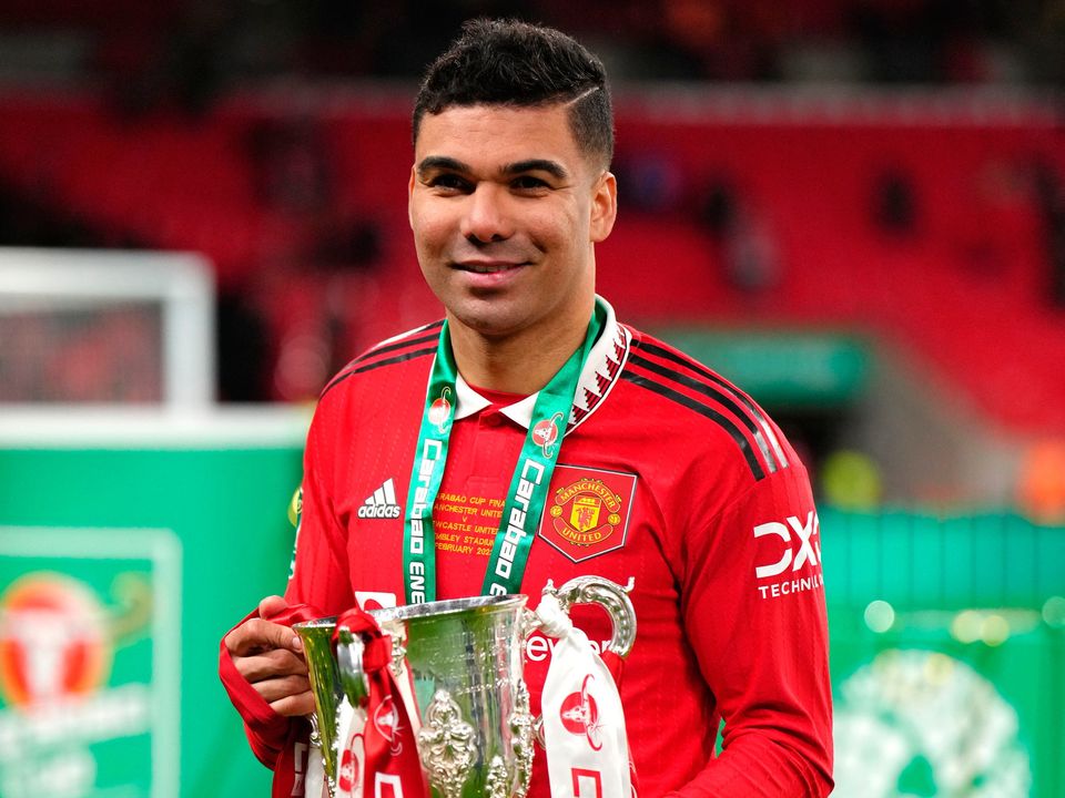 Casemiro has been a game-changer for Manchester United and has come up with some important goals. Photo: John Walton/PA Wire.