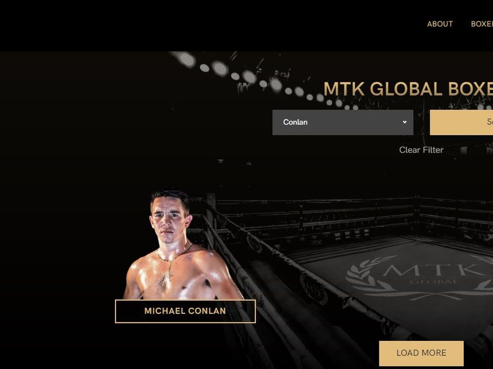 Michael Conlon has said he is working to have his image and name removed from the MTK Global website