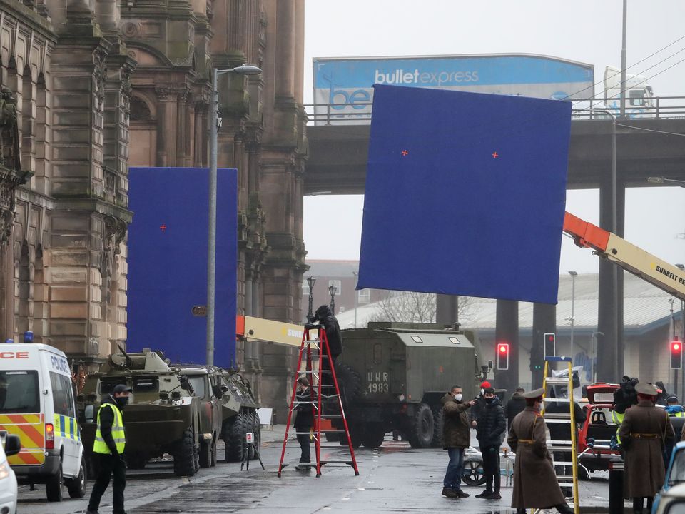 A new report from Screen Scotland says the film industry brought almost £568m to the Scottish economy (PA)