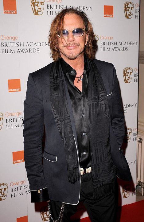 Mickey Rourke. Pic: Ian West/PA Wire