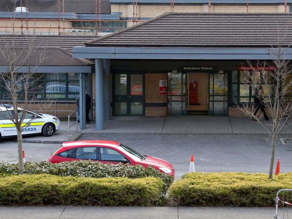 The man has been rushed to Tallaght Hospital with serious head injuries