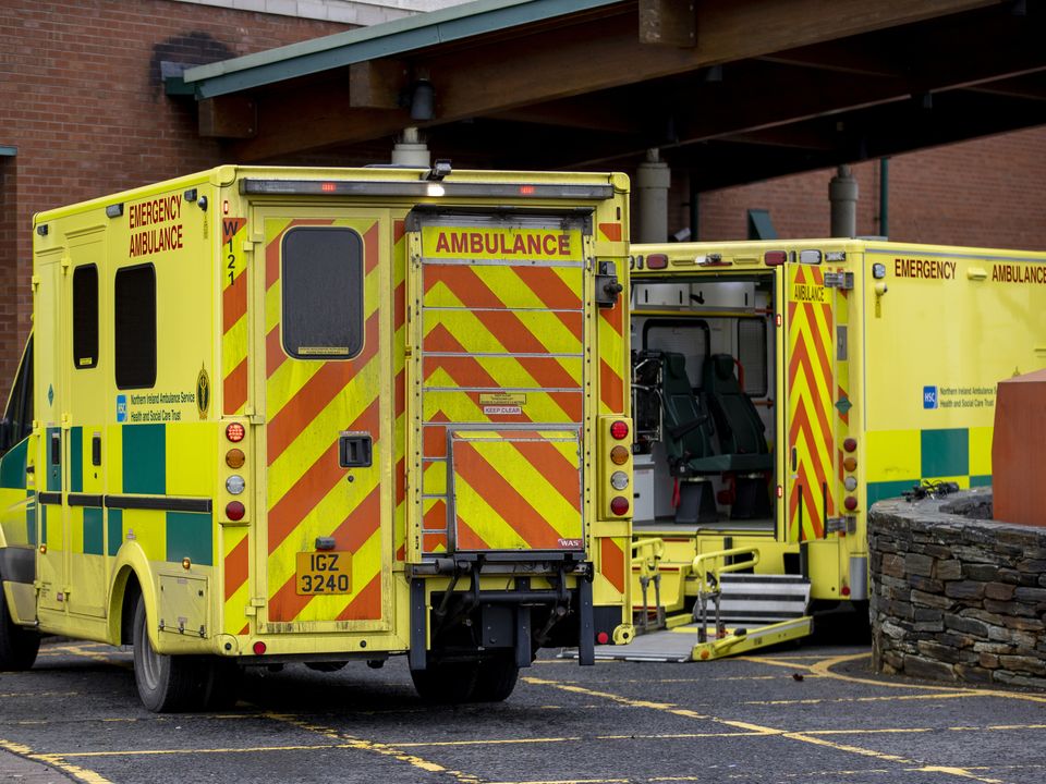 Northern Ireland Ambulance Service. Photo: PA
