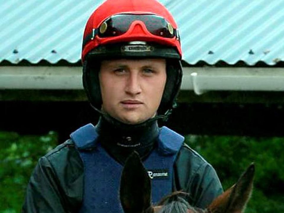 Maurice Fitzgerald during his time as a jockey