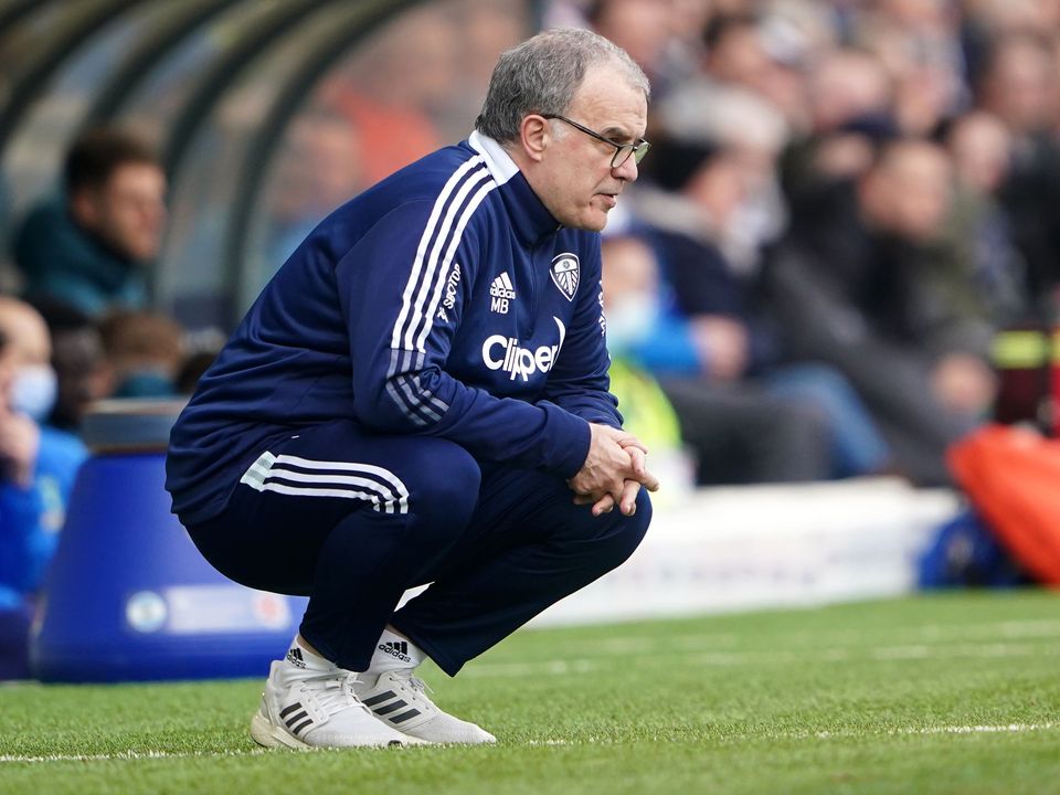 Marcelo Bielsa has been sacked as Leeds manager after three-and-a-half-years in charge (Zac Goodwin/PA)