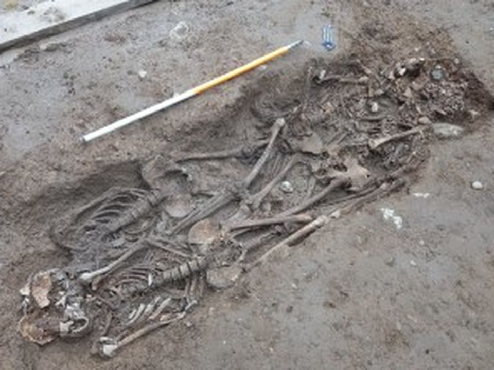 Photo of the historic grave supplied by Cork County Council