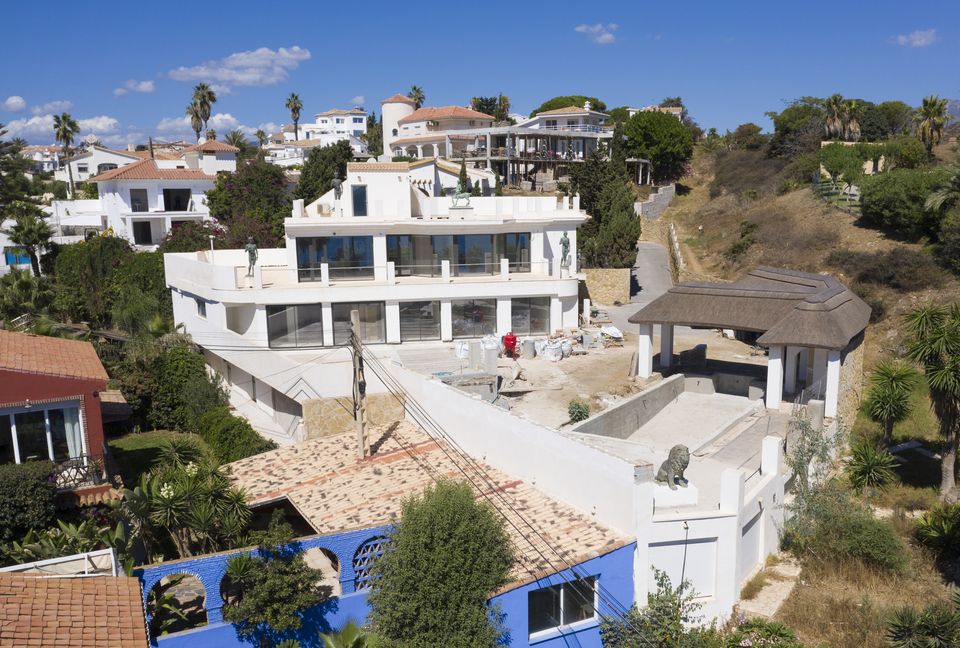 One of Morrissey’s mansions is currently being renovated