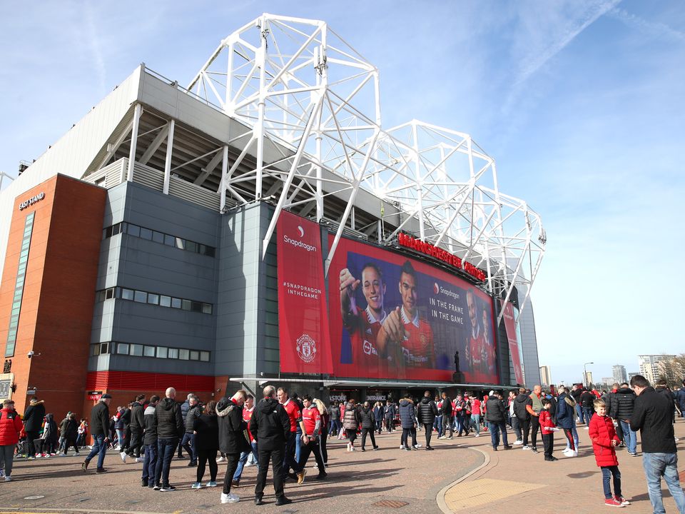 A general view of Old Trafford. Photo by Getty Images